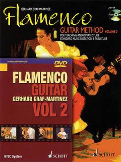   Guitar Method Vol 2 Gerhard Graf Martinez Lessons Tab Book DVD NEW