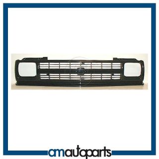 91 94 Chevy S10 Blazer Pickup Truck 7 Bar Gloss Black Front End Grille 