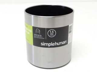   PARTS FOR simplehuman Countertop Trash Can, Brushed Stainless Steel
