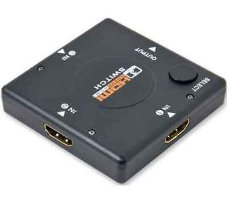 Port HDMI Switch Switcher Splitter for HDTV 1080P PS3 1080p Display 