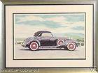 Dallas John Mercedes 540K Signed Fine Art Serigraph NR SUBMIT YOUR 