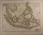 East Indies Borneo Philippines etc 1853 Stieler antique folio engraved 