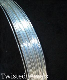1oz Argentium Sterling Silver Round HH Wire 14 16 18 20 21 22 24 26 28 