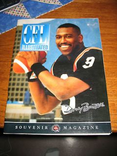1992 CFL Illustrated Souvenir Magazine Toronto Argonauts Argos