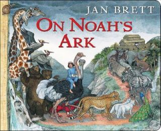 On Noahs Ark by Jan Brett 2009, Board Book
