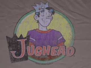 Archie Comics Jughead T Shirt (Size Large, Color Beige) New