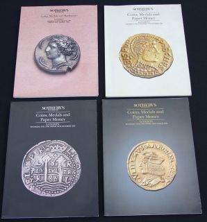 1990s Sothebys Auction Catalogues   Coin Medals & Paper Money 