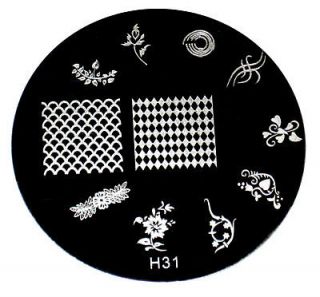 Stamping Series Nail Art Image Stamp Template Plate 2