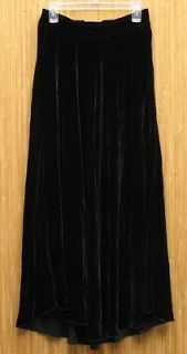 Soft Surroundings Silk Velvet Skirt (Small?/30 Waist) Preproduction 