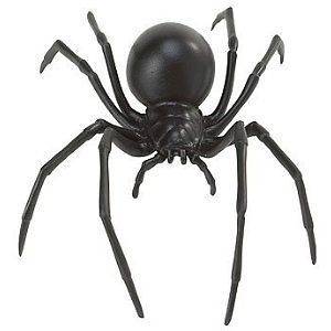 FAKE LARGE 7 BLACK WIDOW REALISTIC SPIDER FIGURE NEW