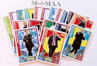 Choose Your Country MANAGER MATCH ATTAX ENGLAND EURO 2012 Free UK P&P