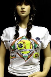   Uniform Womens Softball Championship Halloween Costume T Shirt ASA M