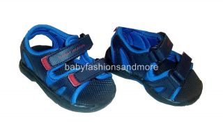Baby boys Tommy Hilfiger leather shoes sandals, sz 2 M or 3/6 months 
