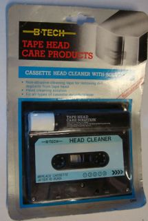 AUDIO TAPE CLEANER WITH SOLUTION