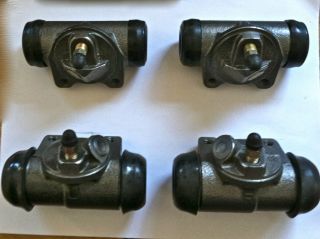Brake wheel Cylinder set F&R for 1940 1942 Plymouth, Dodge, DeSoto and 