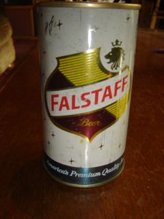 Falstaff Ft. Wayne, Indiana B/O Empty Straight Steel Beer Can