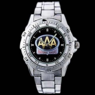 AAA National Award Logo New Stainless Steel Watch