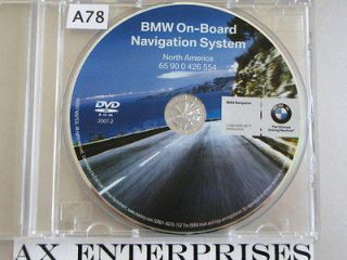 2004 2005 2006 2007 2008 X3 Z4 2.5i 3.0 i Si Navigation DVD Map # 554 