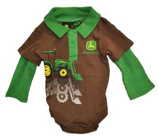 john deere baby clothes in Boys Clothing (Newborn 5T)