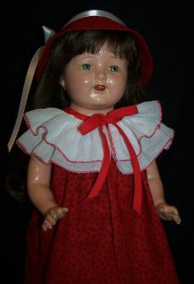 1920s Nice 22 Acme Toy Co. Composition Mama Doll