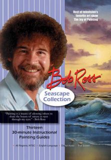 Bob Ross Seascape Collection DVD, 2009, 3 Disc Set