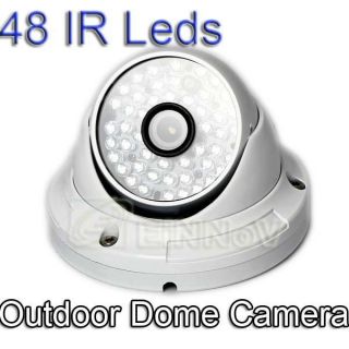 600TVL CMOS 48 IR Leds Outdoor Surveillance Dome Camera S11YW