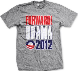 Forward Obama 2012  Barack Obama Logo Presidential Election  Mens T 