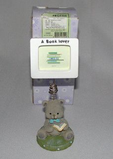 FROTTIS Super Cute Teddy Bear Mini Picture Frame Stand 4 Mantle Office 