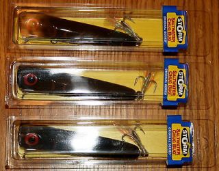   Chug Bug Black Red 4 3/8 In Fishing Lure Topwater CBS11 212 Popper