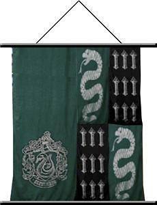 HARRY POTTER Slytherin 22x32 FABRIC WALL SCROLL BANNER