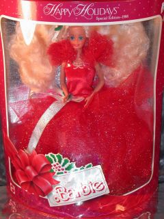 Special Edition 1988 Happy Holidays Barbie First Release in the Series