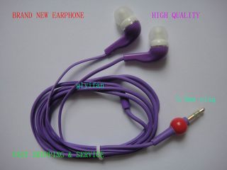   5mm In Ear Earbud Earphone Headset FOR iphohe  MP4 CD DVD PLAYER