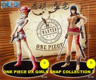 Banpresto One Piece DX GIRLS SNAP Collection Part 3 Nami & Robin PVC 