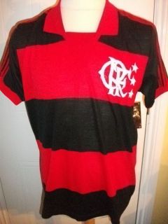 1981 1982 João Batista Nunes Flamengo Match Worn Home Football Shirt 