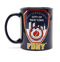 Fire Department of New York FDNY Mug Souvenir from Online NYC Gift 