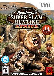 New Remington Super Slam Hunting Africa WII Video Game