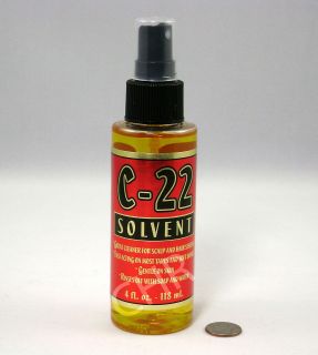 22 Solvent Adhesive Remover 4 oz for Tape Glue on Wig Toupee 