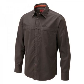 Bear Grylls 2011/12 Long Sleeved Survivor Shirt in Black Pepper Chest 