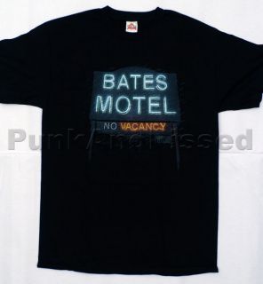 Psycho   Bates Motel Vacancy Sign t shirt   Official   FAST SHIP