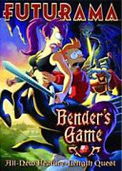 Futurama   Benders Game DVD, 2008, Checkpoint Sensormatic Widescreen 