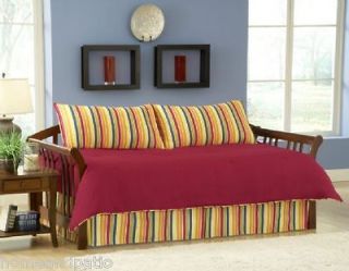 NEW IN BAG 4PC Camp 1830 Red Green Blue Yellow and Orange Daybed 