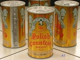 POLISH COUNTESS BEER S/S CAN AUGUST SCHELL SCHELLS NEW ULM 56073 