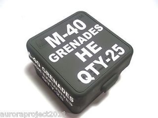 Aliens M41 A Pulse Rifle Custom made Grenade box FULL SIZE FIRST TIME 