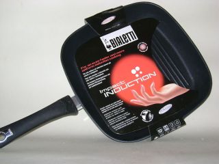 New Bialetti Non Stick Frying Pan Square Grill 28cm