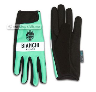 BIANCHI MILANO COLLECTION WINTER GLOVES  CELESTE S/2