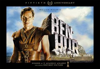 Ben Hur DVD, 2011, 5 Disc Set, Limited Edition Fiftieth Anniversary 