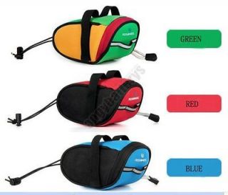   Colors Cycling Bicycle Bike Saddle Outdoor Waterproof Pouch Seat Bag
