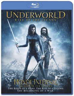 Underworld Rise of the Lycans Blu ray Disc, 2009, 2 Disc Set, Canadian 