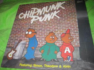 GUC Alvin & The Chipmunks Chipmunk Punk LP
