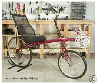 Build the RB SWB Recumbent Bike Bicycle DVD with dropout plans
